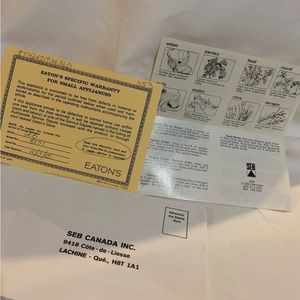 SEB Mini Chopper electric